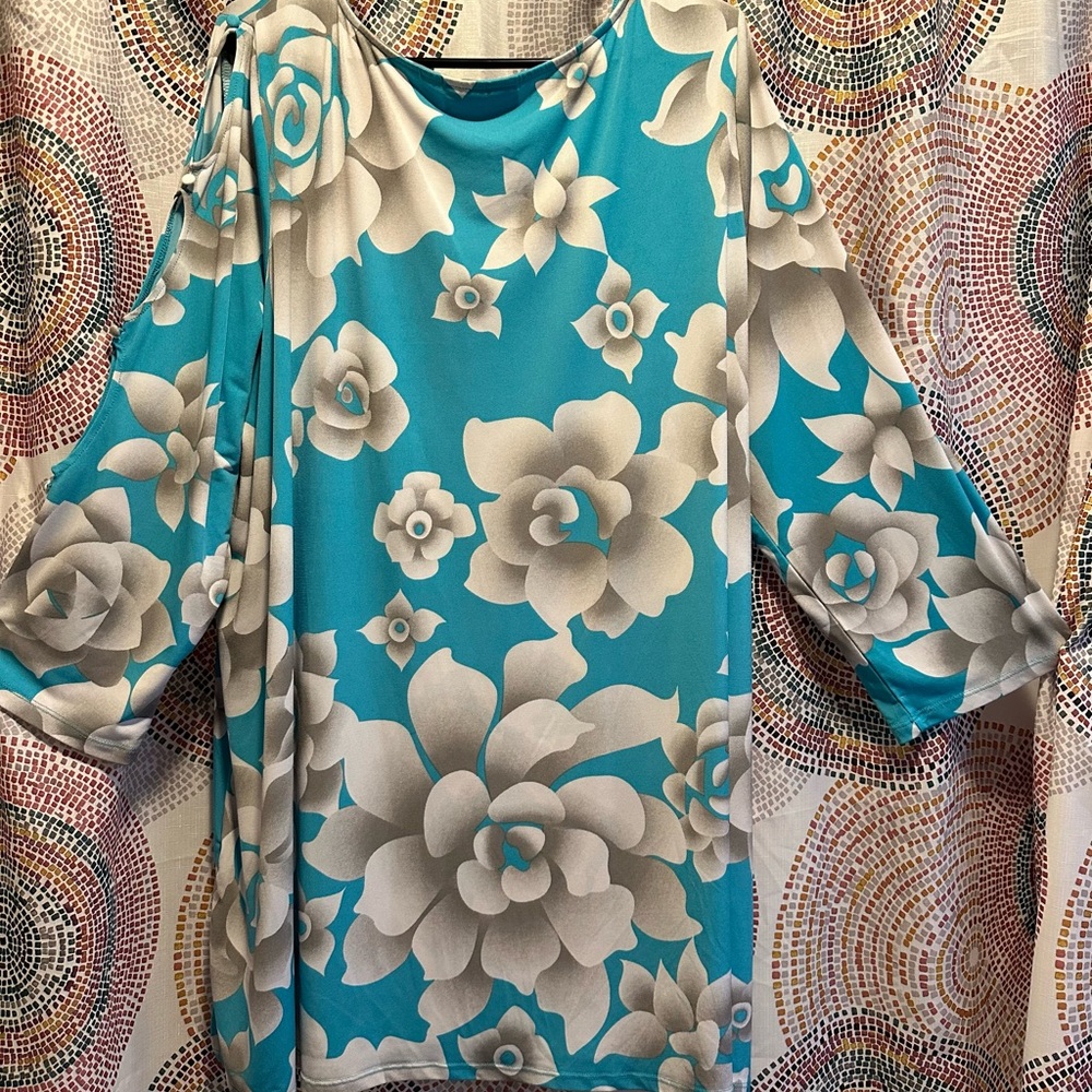 Bob Mackie Wearable Art Blouse